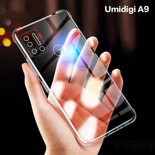 For Umidigi A9 Case For Umidigi A9 Cover Transparent Soft TPU Phone Case For Umidigi A9 6.53