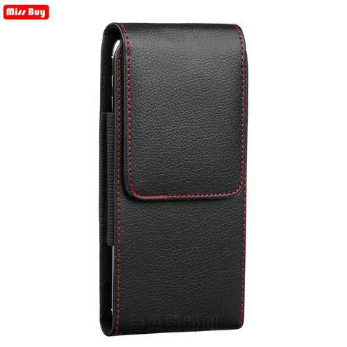 Vertical Bag Phone Case Pouch For iPhone for Samsung for huawei for xiaomi redmi for nokia model Belt Clip Holster Leather Cover
