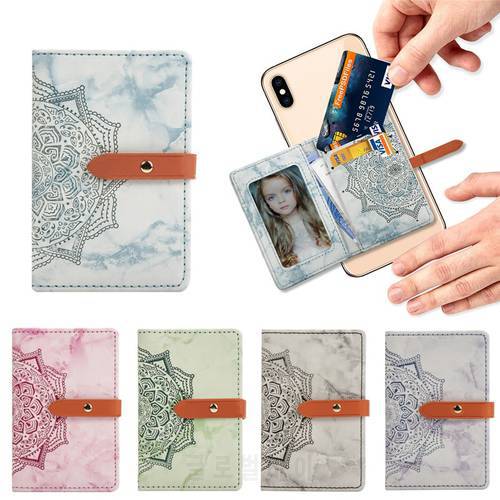 Portable Mobile Phone Wallet Credit ID Card Holder Adhesive Pocket Sticker Pocket Card Holder Universal Cellphone Accessory