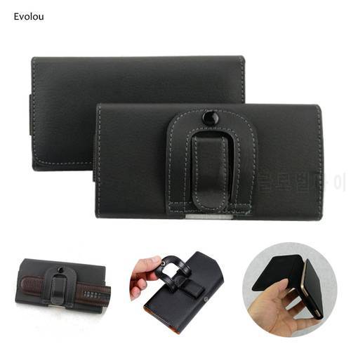 Leather Phone Bag For OPPO Realme C17 C15 C12 C11 7 Pro 7i C3 C3i 6s X50 X7 Pro X3 X2 Magnetic Leather Case Waist Bag Belt Clip