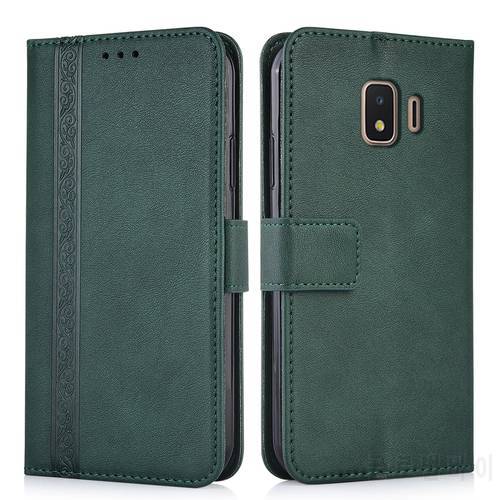 Wallet Leather Case for Samsung Galaxy J2 Core J260 J260F SM-J260F SM-J260 Back Cover Flip Case for Samsung J2 Core Case