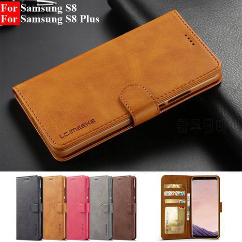 S8+ Case For Samsung S8 Plus Case Flip Design Phone Case On Samsung Galaxy S8 Plus Cases Leather Wallet Cover For Samsung S8 S 8