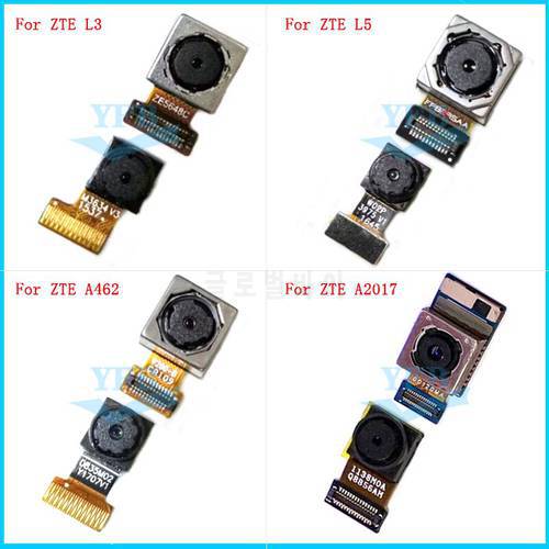 For ZTE Blade L5 L3 A462 Axon7 Axon 7 A2017 A 2017 Rear Back Camera Front Camera Module Big Small Camera Flex Cable parts