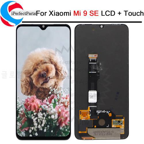5.97 AMOLED For Xiaomi Mi9 SE LCD Display Touch Screen Digitizer Assembly Replacements Parts For mi 9 se lcd M1903F2G