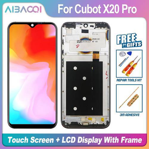 AiBaoQi Brand New 6.3 Inch Touch Screen+2340x1080 LCD Display+Frame Assembly Replacement For Cubot X20 X20 Pro Phone