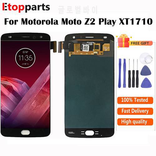 5.5 inch OLED For Motorola Moto Z2 Play LCD XT1710-02 XT1710-06 XT1710 Display Touch Screen Replacement Free Shipping