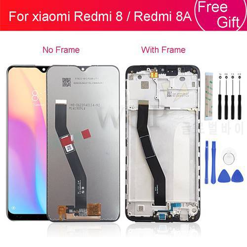for xiaomi Redmi 8A display LCD touch screen digitizer Assembly with frame for redmi 8 lcd replacement repair parts