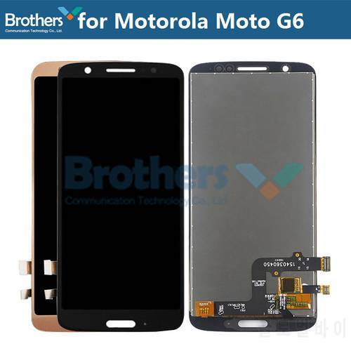 LCD Screen for Motorola Moto G6 LCD Display for Motorola G6 XT1925 Screen LCD Assembly Touch Screen Digitizer Replacement Tested