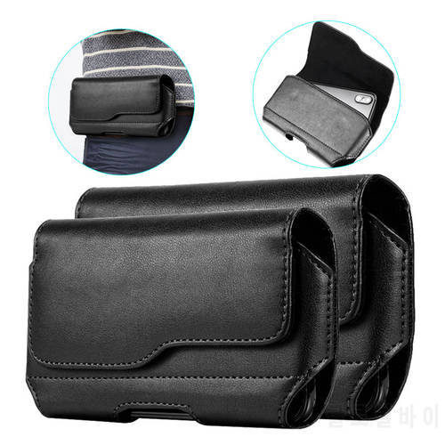 Universal Magnetic Phone Cover for iphone 11 Pro Max 6S 7 8 Plus SE 13 12 XR XS Max Belt Clip Leather Case Pouch Cover 6.5-4 &39&39