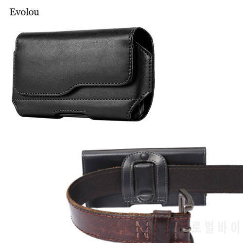 Universal Magnetic Phone Cover for Samsung S20 Note 10 Plus A51 A71 A50 A30S Xcover 4S M31s Belt Clip Leather Case Pouch Cover