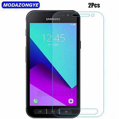 2Pcs Screen Protector For Samsung Galaxy Xcover 4 Tempered Glass Samsung Galaxy X cover 4 Xcover4 G390F G390 SM-G390F Glass Film