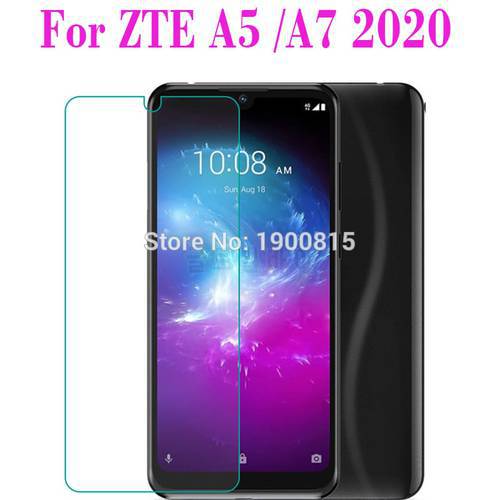 For 2.5D ZTE Blade A5 2020 Tempered Glass Safety Saver Protective Film Explosion-proof Screen Protector For ZTE Blade A7 2020