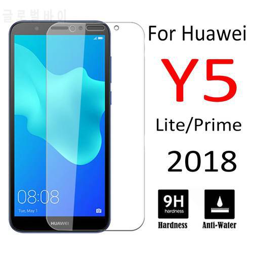 screen protector for huawei y 5 lite prime 2018 tempered glass protective glass on P lite 2019 2020 9h hardness transparent film