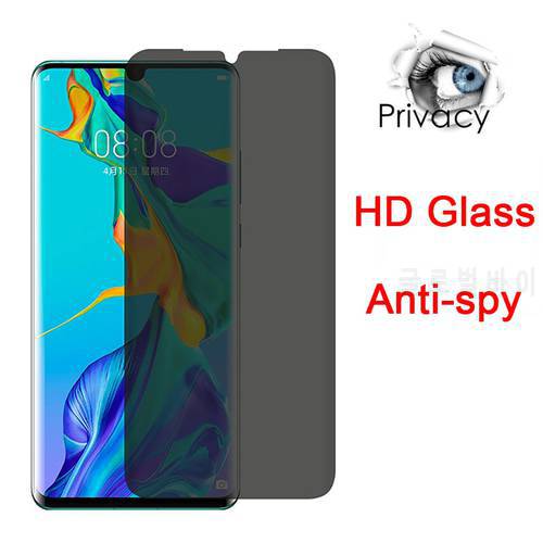 Anti-spy Protective Tempered Glass for Huawei P20 P30 P40 Lite E 5G Pro Privacy Screen Protector for Huawei P50 P10 Plus glass