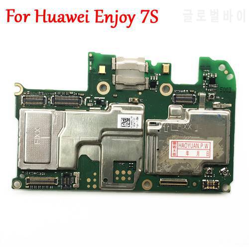 Test Full Work Original Unlock Motherboard For Huawei Enjoy 7S FIG-AL00 FIG-AL10/P smart FIG-LA1 Logic Circuit Electronic Panel