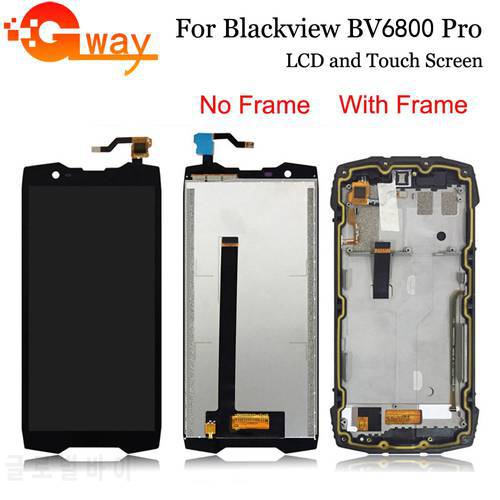 For Original Blackview BV6800 LCD Display +Touch Screen Digitizer Assembly Replacement 5.7&39&39 FHD 18:9 IPS Display For BV6800 Pro