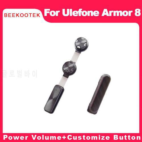 BEEKOOTEK New Original Ulefone Armor 8 power+volume key module customize button key for Ulefone Armor 8 Mobile Phone
