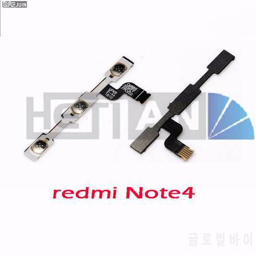 1PCS for Xiaomi Redmi Note 4 Side Power Volume Key ON/OFF Button Switch Flex Cable Ribbon Replacement Repair Spare Parts