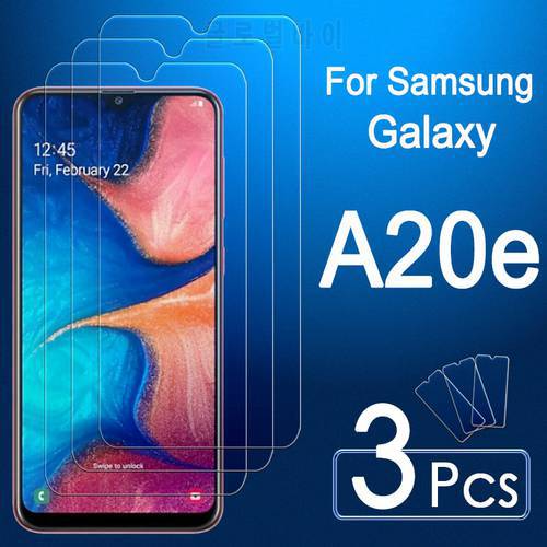 3PCS Protect Glass For Samsung Galaxy a20e Tempered Glas Screen Protector On For Sansung Galxy a 20e 20 e tremp ScreenProtector