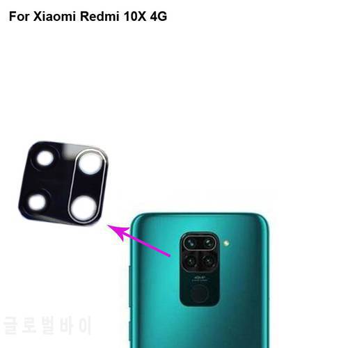 Tested New For Xiaomi Redmi 10X 4G Rear Back Camera Glass Lens Xiao mi Redmi 10 X 4G Repair Spare Parts Redmi10X Replacement