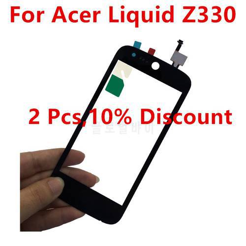 For Acer Liquid Z330 Touch Screen,Phone Panel Digitizer Front Glass Sensor Lens Repartment Parts For Acer Z330 Touchscreen