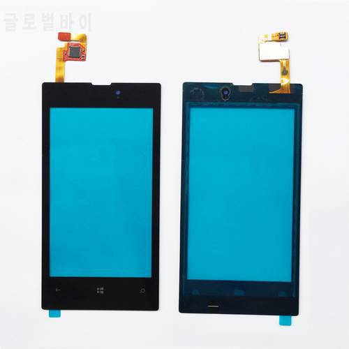 Phone Touch Screen For Nokia Lumia 520 525 Touchscreen Panel Digitizer Touch Sensor 4.0&39&39 Front Glass Lens Spare Parts