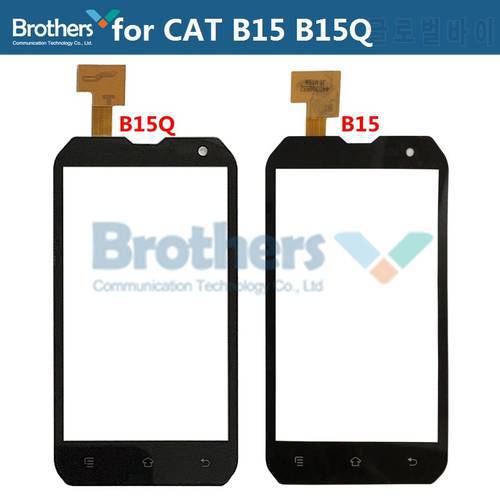 Touch Screen Digitizer For Caterpillar CAT B15Q Touch Glass for CAT B15 Front Glass Lens Sensor Phone Parts Replacement Test Top