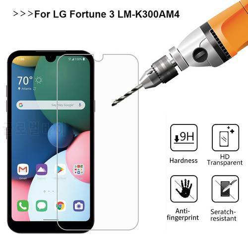 2PCS Screen Protector For LG Fortune3 Tempered Glass For LG Fortune 3 LM-K30 Pantalla Protector Anti Scratch Mobile Phone Film [
