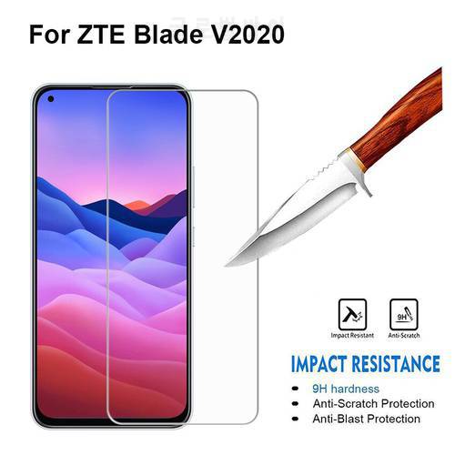 For ZTE Blade V2020 Tempered Glass For Blade V 2020 Screen Protector Original Pelicula De Vidro ZTE Blade V2020 Glass Phone Film