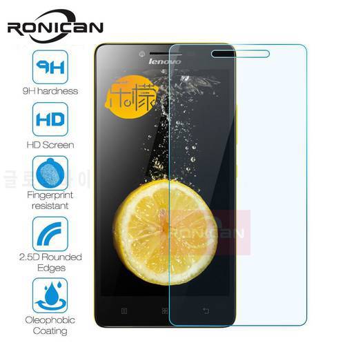 RONICAN 9H Tempered Glass For Lenovo A6000 6010 A6000 Plus Screen Protector For Lenovo K3 K30 K30-W Screen Protector lemon K3