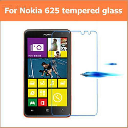 For NOKIA Lumia 625 625h Premium Tempered glass Anti-shatter LCD Screen Protector Films Guard pelicula de vidro Ecran Protection