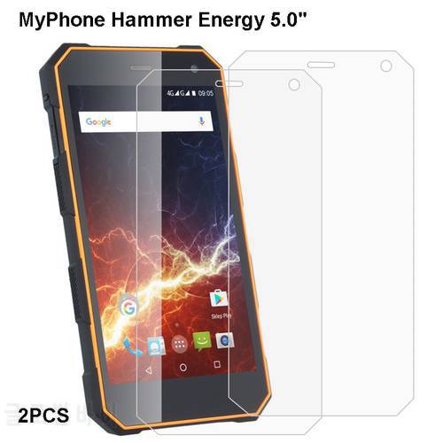 Hammer Energy Screen Protector phone For myPhone Hammer Energy phone Tempered Glass SmartPhone Film Protective Screen Cover 2PCS