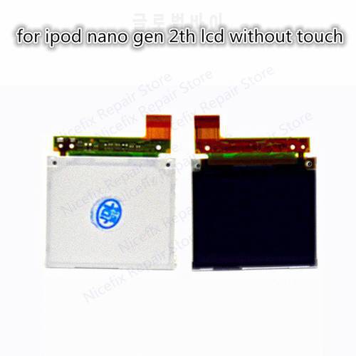 100% tested For Apple ipod Nano gen 2th LCD display without touch screen replacement parts free shipping+tools