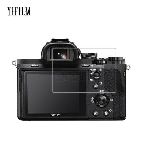 0.3mm 2.5D 9H Clear Tempered Glass Screen Protector for Sony Alpha A9 / A7 II / A7M2 A7M3 / A7 Mark III Digital Camera LCD Film