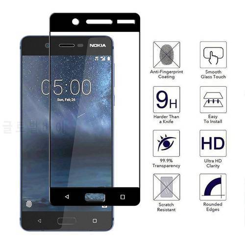 For Nokia 5 Premium Tempered Glass Screen Protector For Nokia 5 TA-1024 1027 1044 1053 N5 5.2 Tempered Glass Film Full Cover