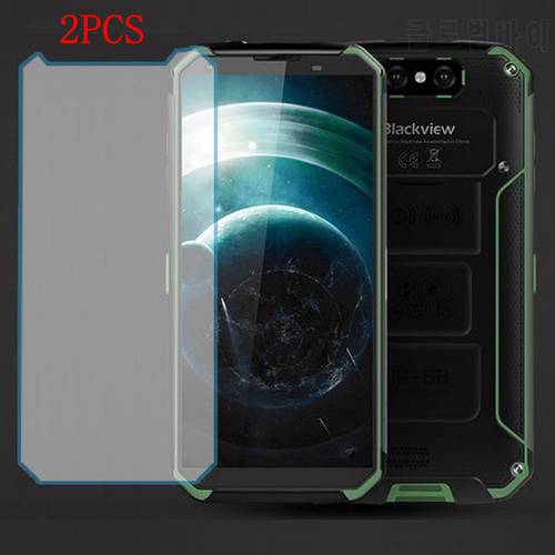 2PCS 100% Original Tempered Glass For Blackview BV9500 Screen Protector Toughened protective film For Blackview BV9500 Pro