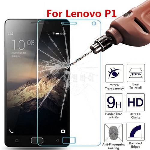 Screen Protector Tempered Glass For Lenovo VIBE P1 P 1 P1a42 P1c72 P1c58 2.5D 9H Phone Premium Protective Film Case