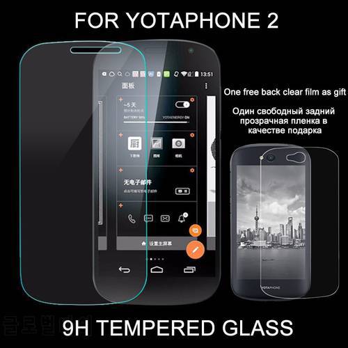 For YotaPhone 2 Tempered Glass Explosion Proof Screen Protector HD High Quality Film 9H Strong Protect for Yota Phone 2 Hotsale
