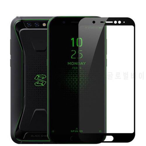 3D Tempered Glass For Xiaomi Black Shark Full Cover 9H Protective film Explosion-proof Screen Protector For Xiaomi Black Shark
