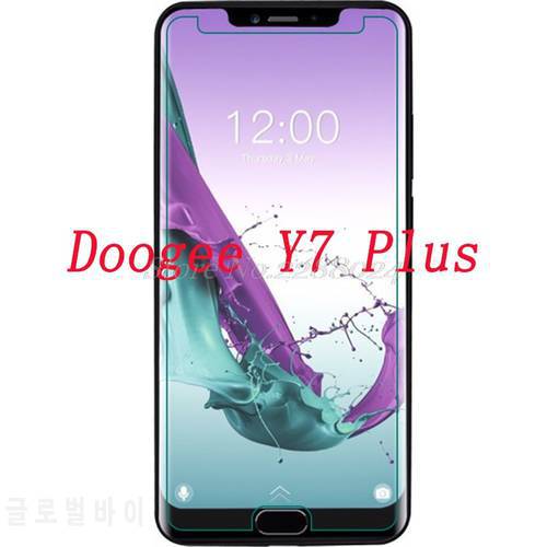 Smartphone 9H Tempered Glass for Doogee Y7 Plus 6.18
