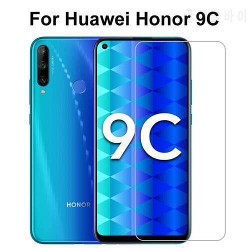 Case For Huawei Honor 9C Tempered Glass New High Quality Screen Protector Film Phone Case for Huawei Honor 9C AKA-L29 Phone Film