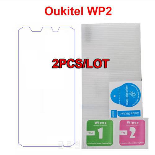 2PCS Tempered Glass For Oukitel WP10 Screen Protector Glass Front LCD Film For Oukitel WP10 5G WP 10 Phone Glass Cover Film