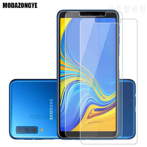 Screen Protector For Samsung Galaxy A7 2018 Tempered Glass Samsung A7 2018 A 7 A750F A750 SM-A750F Protective Film Glass 6.0