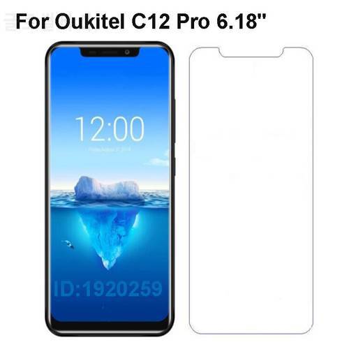 Oukitel C12 Pro Phone Screen Protector Glass 9H 2.5D High Quality Tempered Glass Film For Oukitel C12 Pro Film Cover