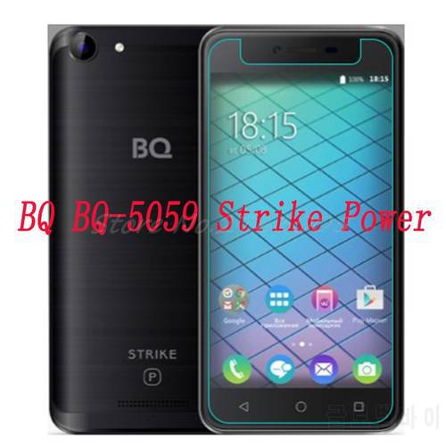 2PCS NEW Screen Protector phone For BQ BQ-5059 Strike Power 5059 Tempered Glass SmartPhone Film Protective Cover