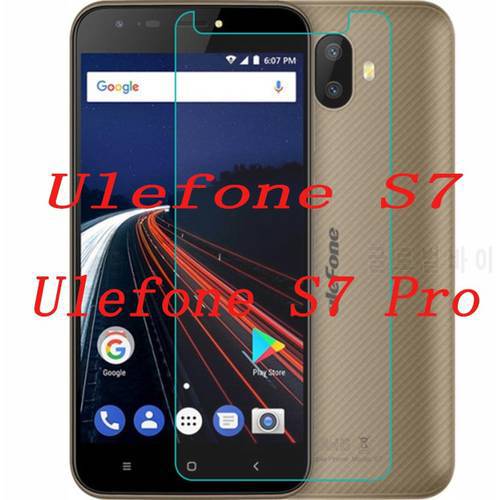 2PCS Ulefone S7 Tempered Glass 100% Original Premium Ultra-thin Screen Protector Film For Ulefone S7 Pro Mobile Phone In Stock