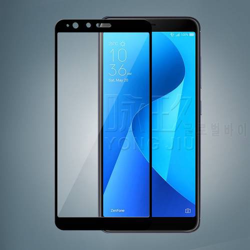 2.5D 9H Premium Full Coverage Tempered Glass For ASUS ZenFone Max Plus M1 ZB570TL X018D Screen Protector protective film