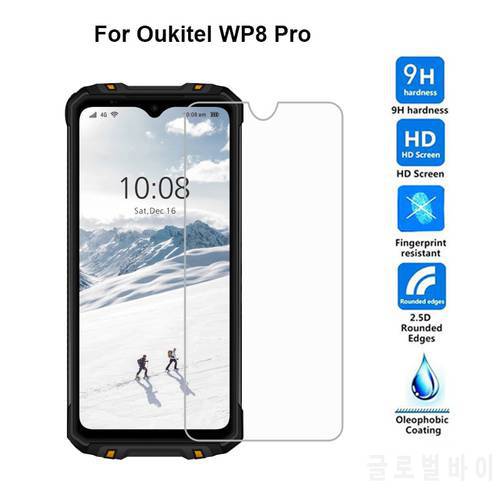 2PCS Tempered Glass for Oukitel WP8 Pro Screen Protector 9D Protective Glass For Cristal Templado Oukitel WP8 Pro Phone Film