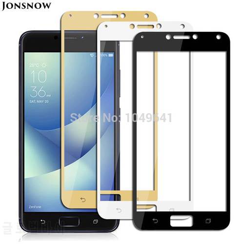 Tempered Glass For Asus Zenfone 4 Max ZC554KL 9H 2D Full Screen Covered Explosion-proof Film Screen Protector for Asus ZC554KL