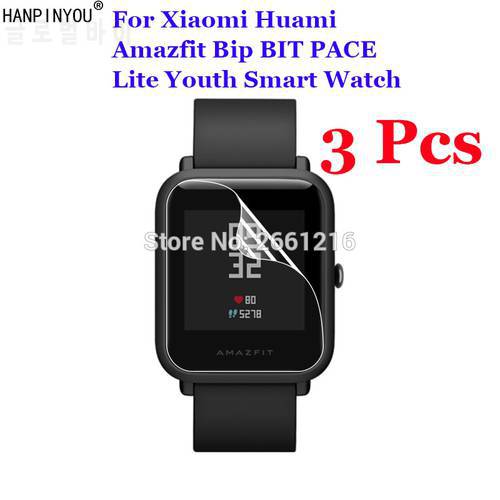3 Pcs/Lot For Xiaomi Huami Amazfit Bip BIT PACE Lite Youth Smart Band Soft TPU Film Explosion-proof Screen Protector